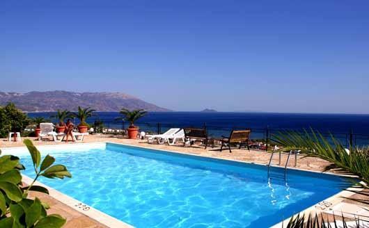 Kastro Villas Marathókampos Rom bilde